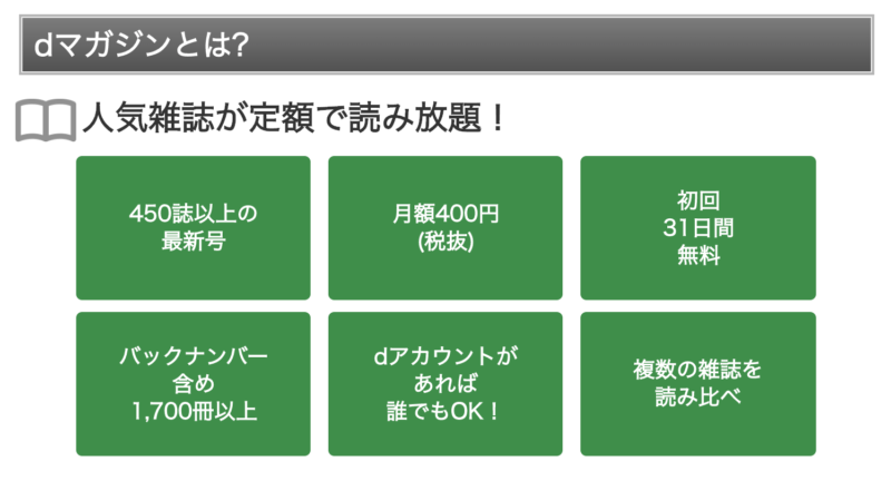 dマガジンとは？