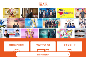 TELASAのTOPページ図