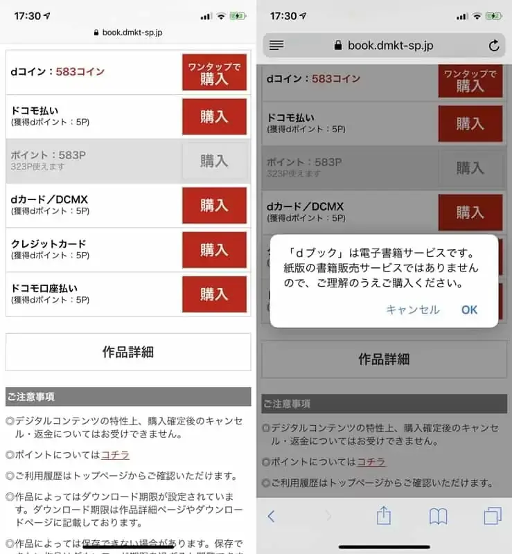 dブックの料金